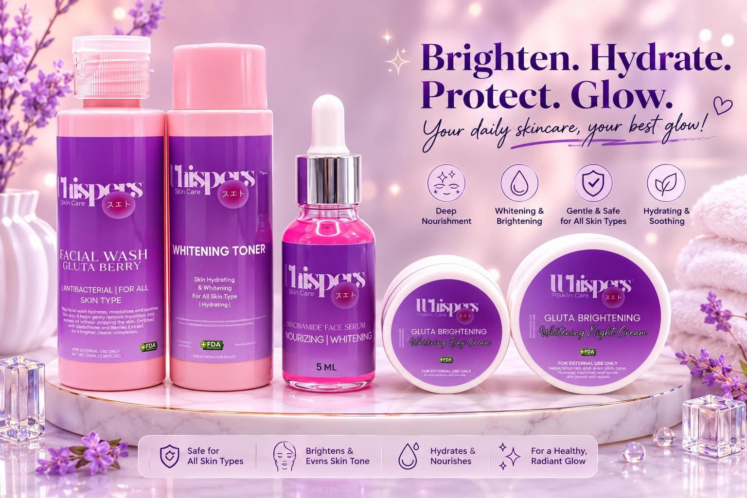 Gluta Berry Brightening Set