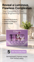 GLUTA BRIGHTENING SET /MAINTANING THE GLOW W/ DRAWSTRING POUCH