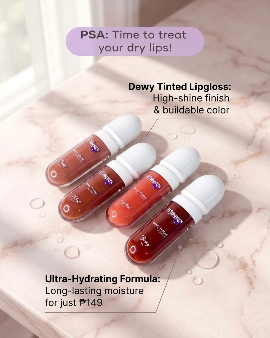 Whispers Dewy Tinted Lipgloss